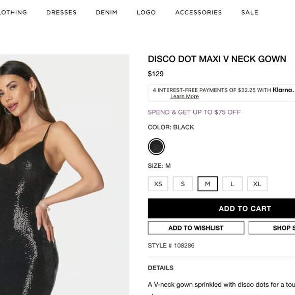 Bebe Red Sequin Disco Dot Maxi Dress - Picture 12 of 12